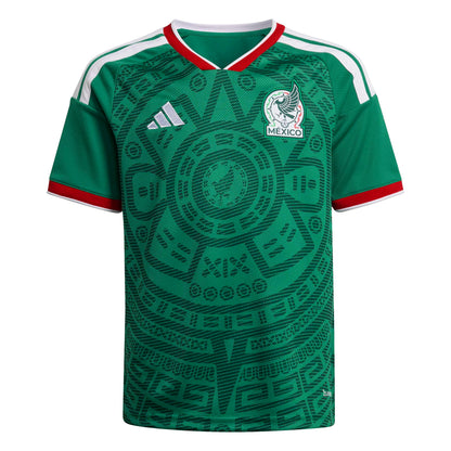Mexico 26 Home Kids Jersey